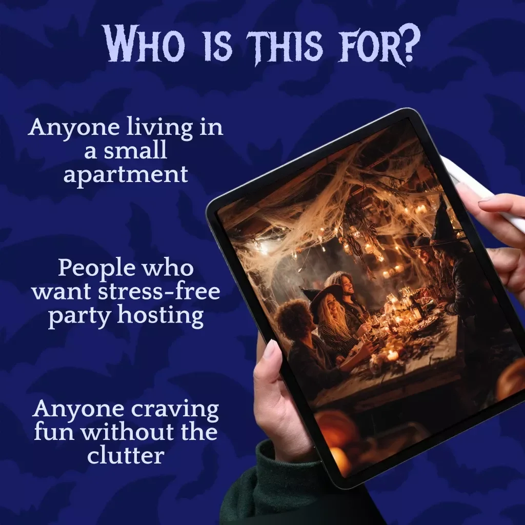 The Guide to Hosting Parties in Small Apartments | Space-Smart Setup Ideas | Party for Tiny Apartments | Digital eBook Download