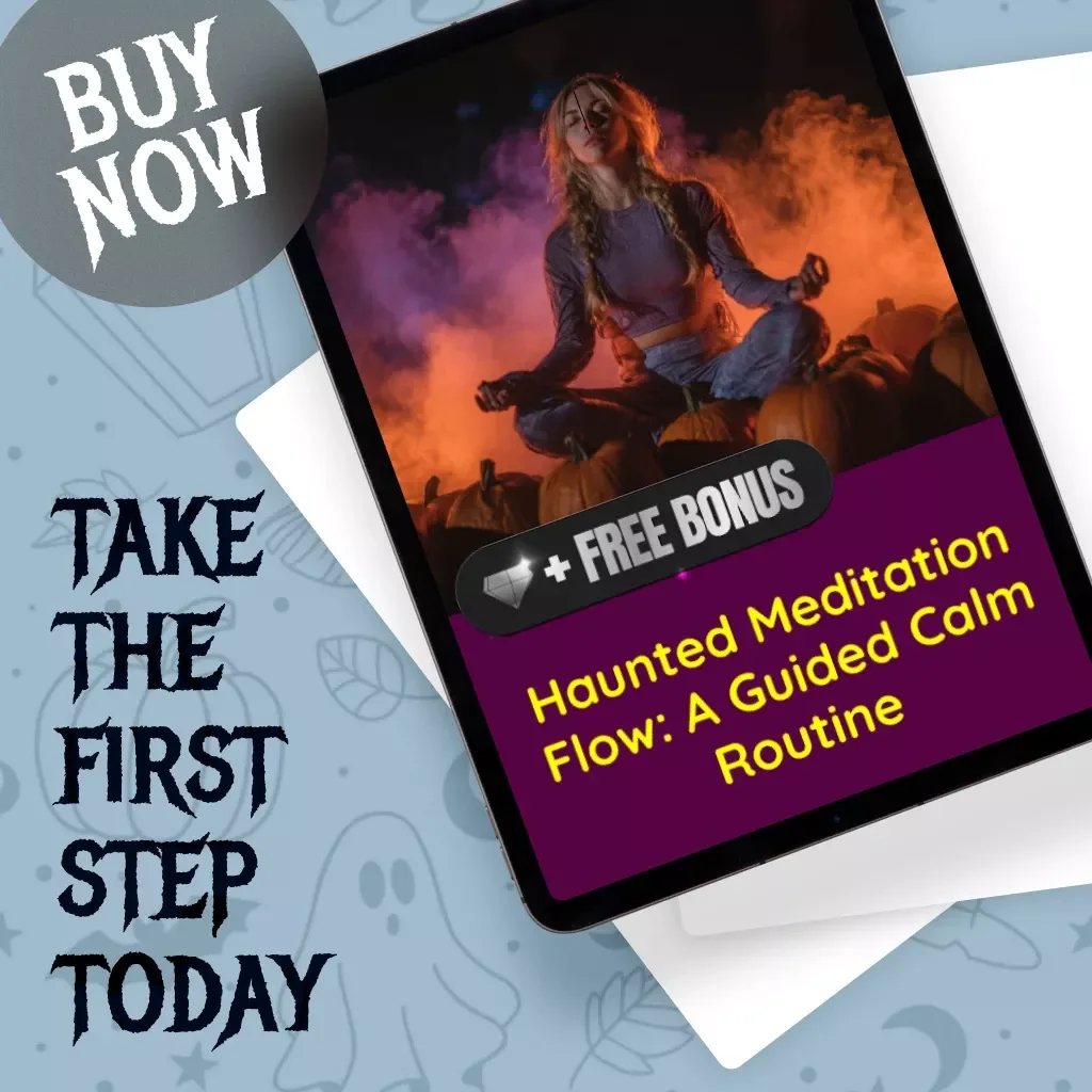 Haunted Meditation Flow: A Guided Calm Routine | Digital Download Guide for Relaxation, Mindfulness & AI-Powered Meditation