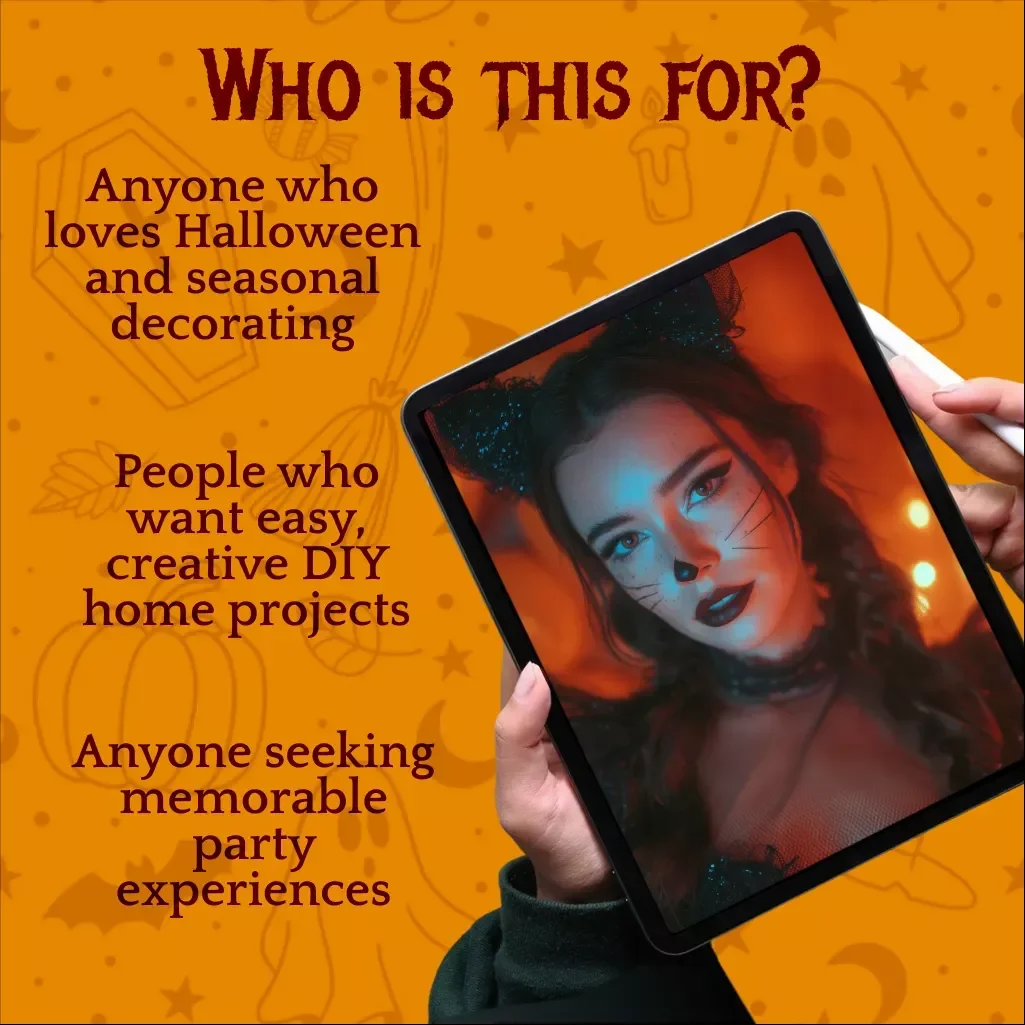 Haunting Halloween Home Makeover eBook – Ultimate Guide, DIY Decor, Spooky Lighting & Creepy Party Ideas for Halloween Enthusiasts
