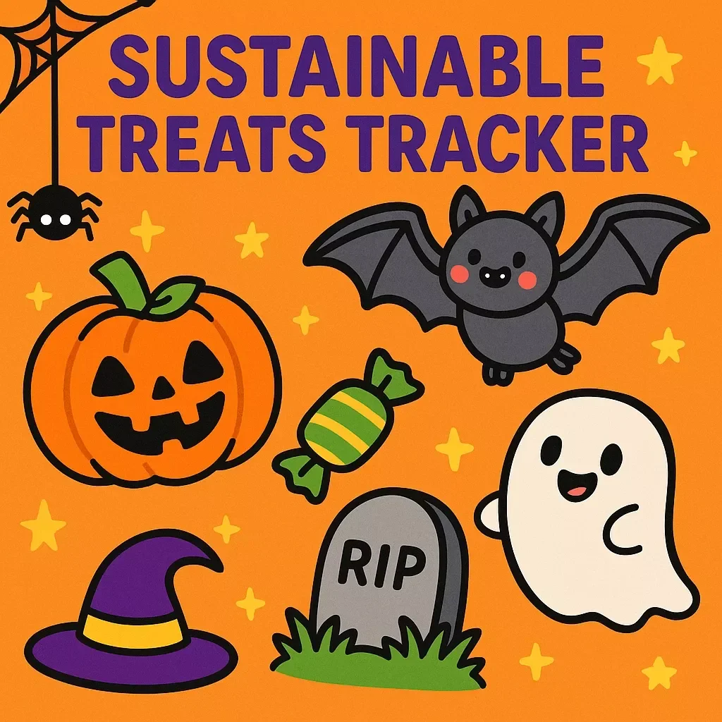 Sustainable Treats Tracker | Eco-Friendly Guide to Non-Plastic Candy, Halloween Alternatives & Plastic-Free Party Ideas