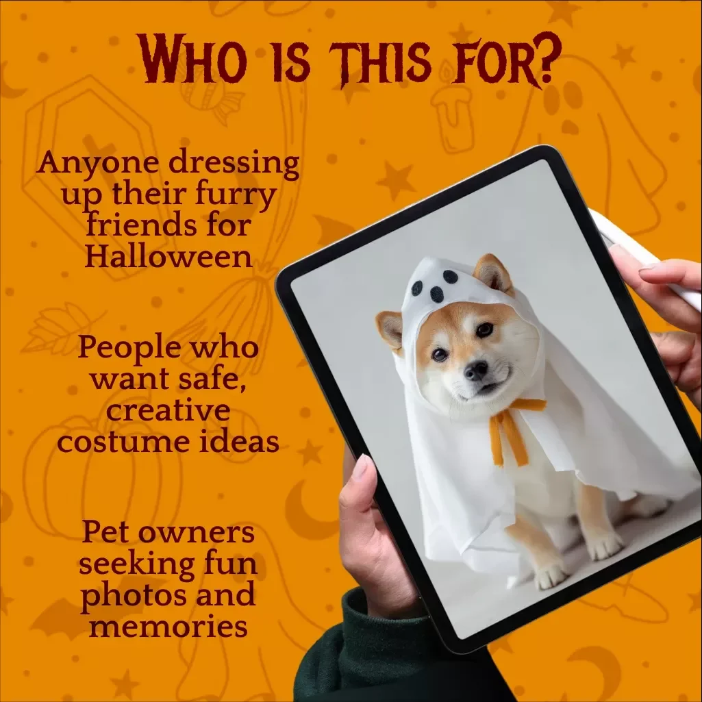 Dress to Impress: The Ultimate Halloween Guide for Your Pet’s Perfect Costume | Digital Download eBook | Halloween Pet Costume Guide, DIY Ideas & Safety Tips
