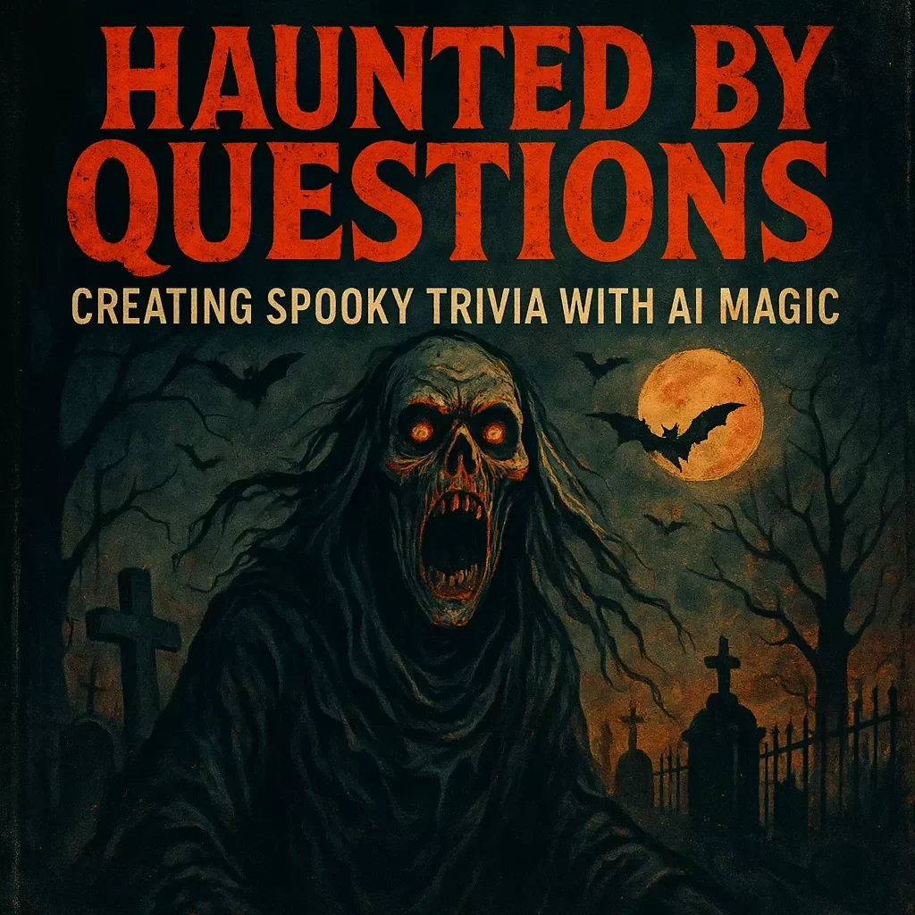 Haunted by Questions: Creating Spooky Trivia with AI Magic | AI-Assisted Halloween Trivia Question Generator Guide, Digital Download eBook, Halloween Party Ideas