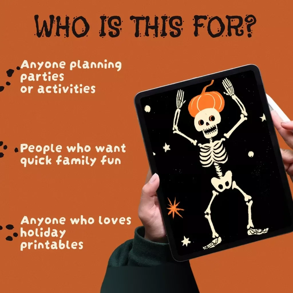 Your Halloween Mad Libs Creation Checklist | How to Create a Halloween Mad Libs | Printable Digital Download