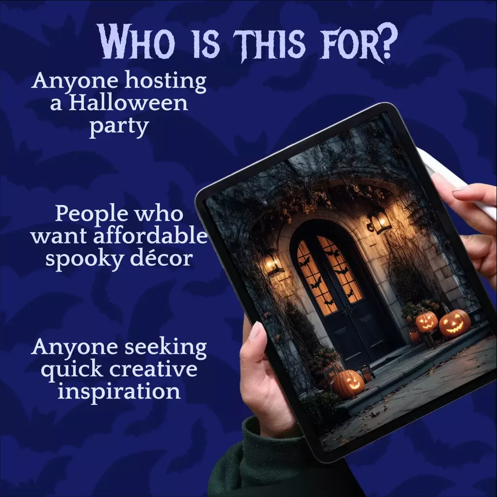 Haunted Door Magic | Spooky Halloween Door Decorations Guide | DIY eBook for Creepy, Budget-Friendly, and AI-Powered Halloween Inspiration