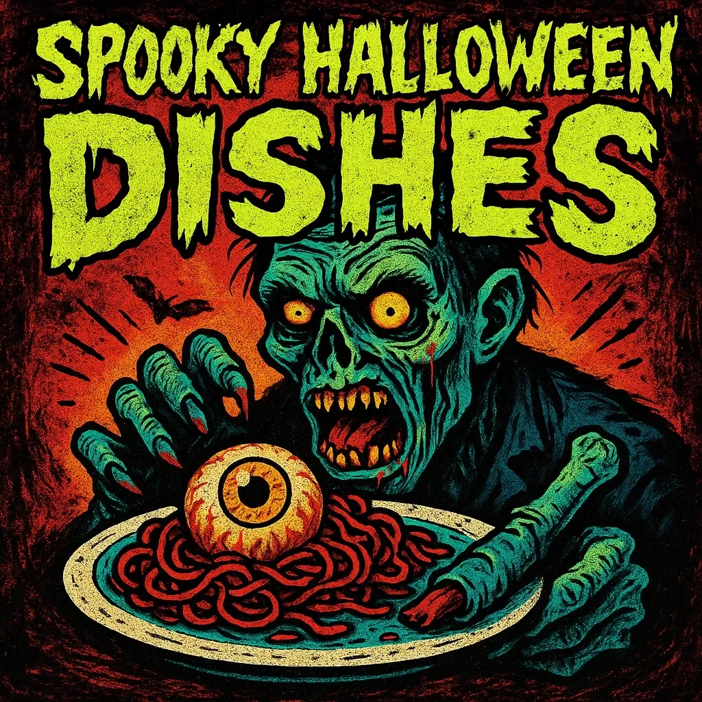 Spooky Halloween Dishes eBook – Creative Halloween Recipes, Kids’ Party Snacks, Creepy Drinks, Devilishly Good Desserts & Themed Meal Ideas for a Fun & Scary Celebration