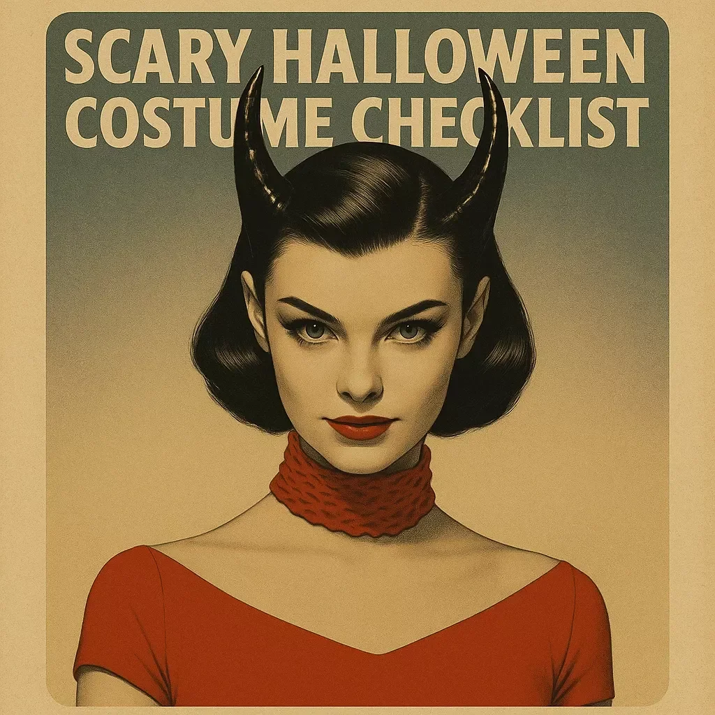 Scary Halloween Costume Checklist – Your Ultimate Guide to Spooky Costume Ideas