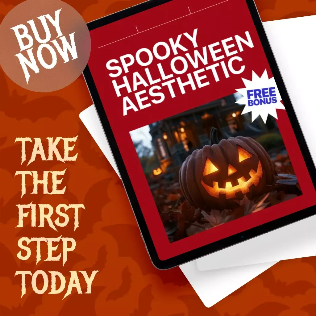 Spooky Halloween Aesthetic | Digital Download Guide for Décor, Costumes, DIY Tips, and Party Inspiration
