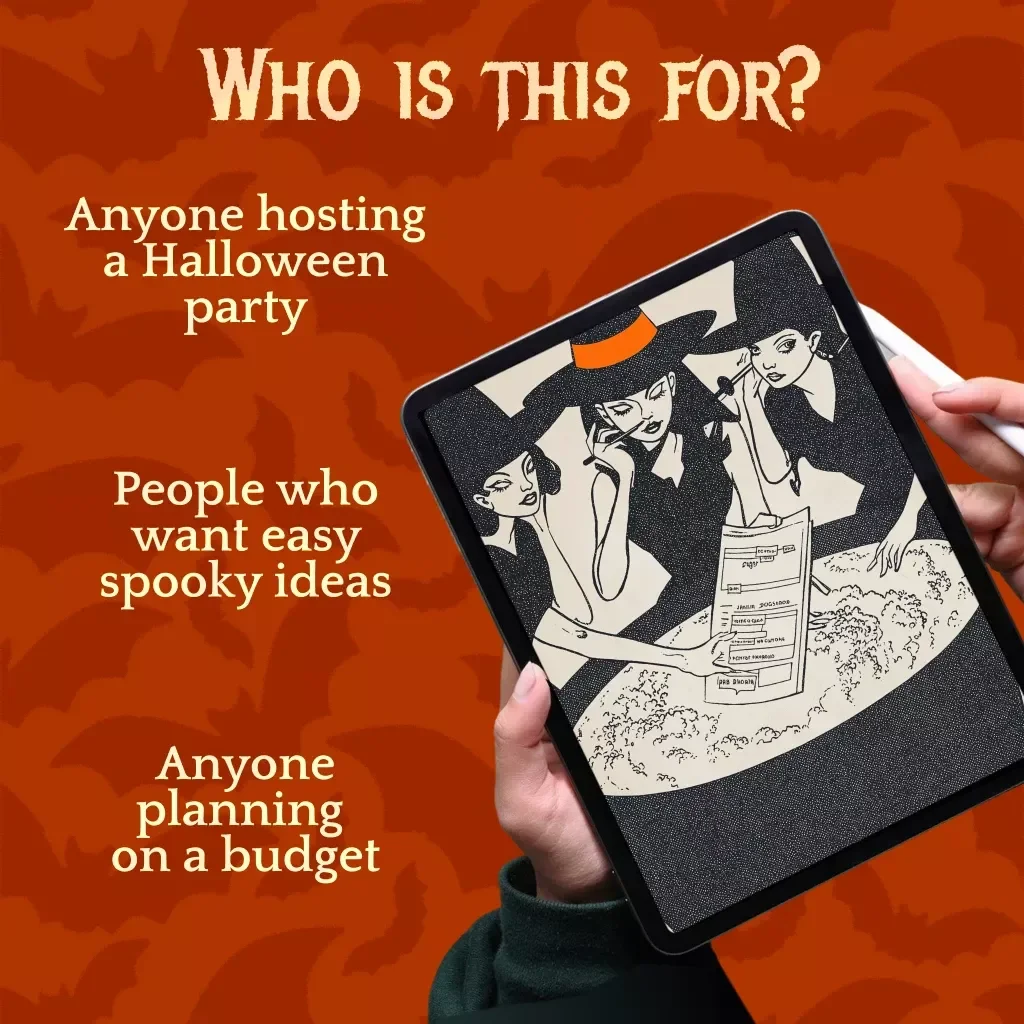 Haunted Weekend Masterplan | Halloween Weekend Game Plan eBook | Digital Download Party Guide