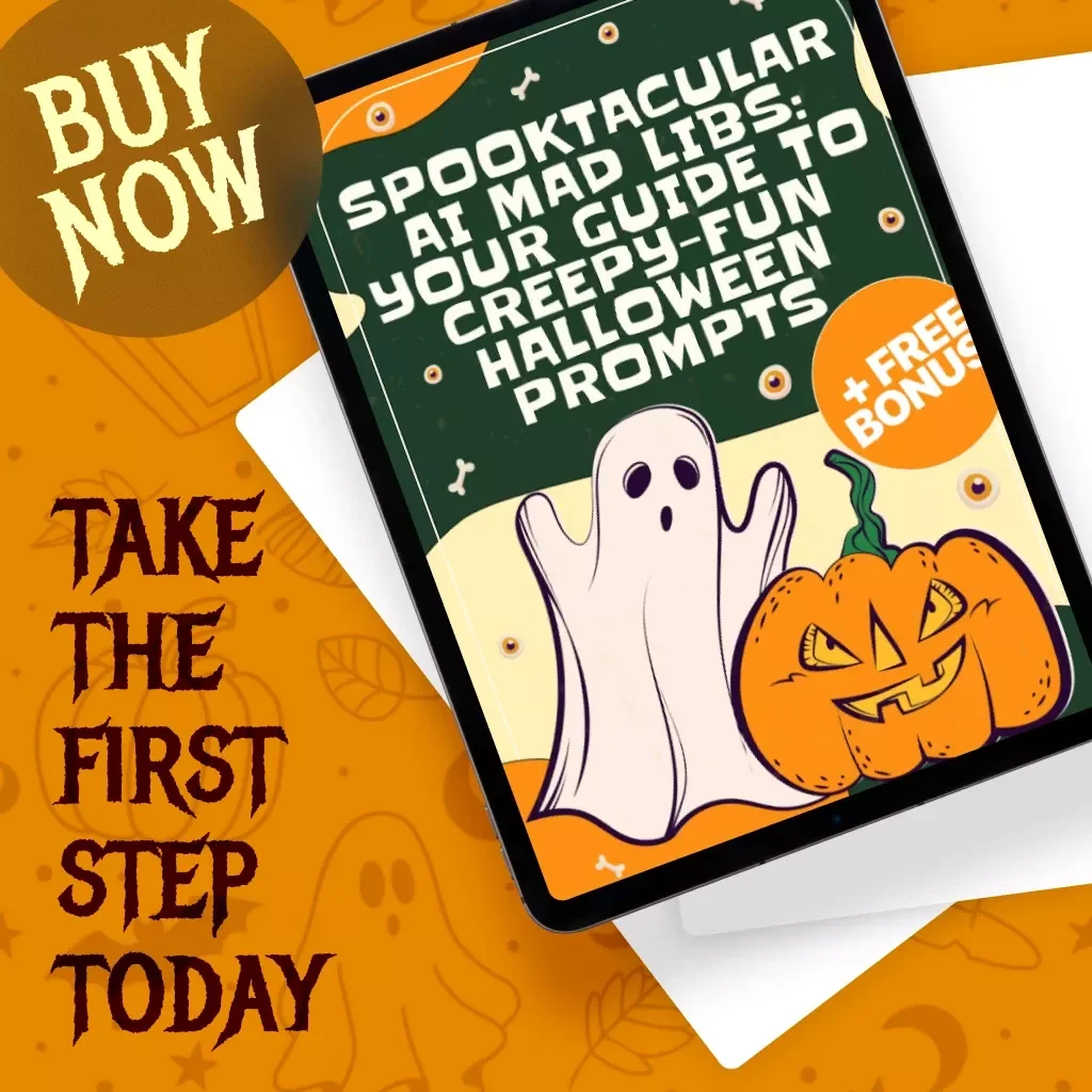 Spooktacular AI Mad Libs: Your Guide to Creepy-Fun Halloween Prompts | AI-Generated Halloween Mad Libs Prompts Guide | Printable Digital Download for Party Games, eBook, and Creative Fun