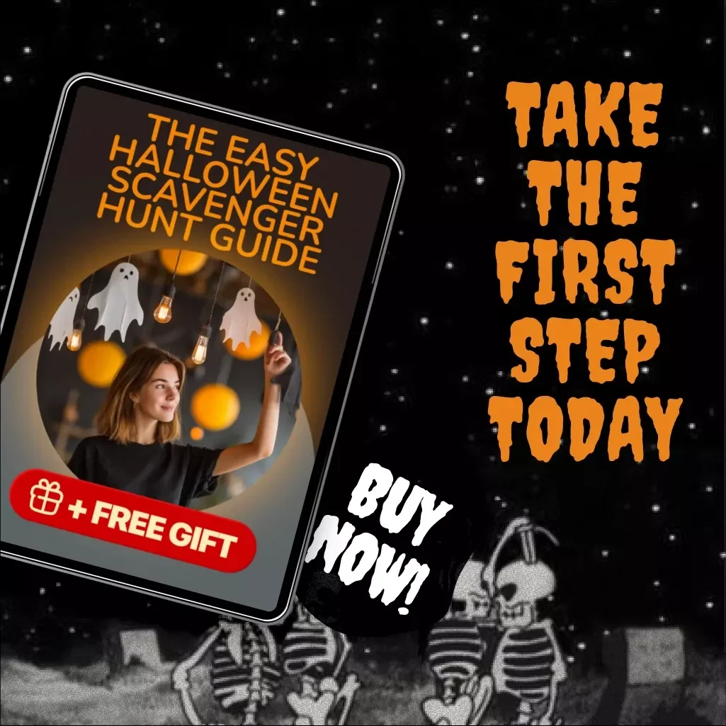 The Easy Halloween Scavenger Hunt Guide | Printable Digital Download | Fun Family-Friendly Halloween Activity