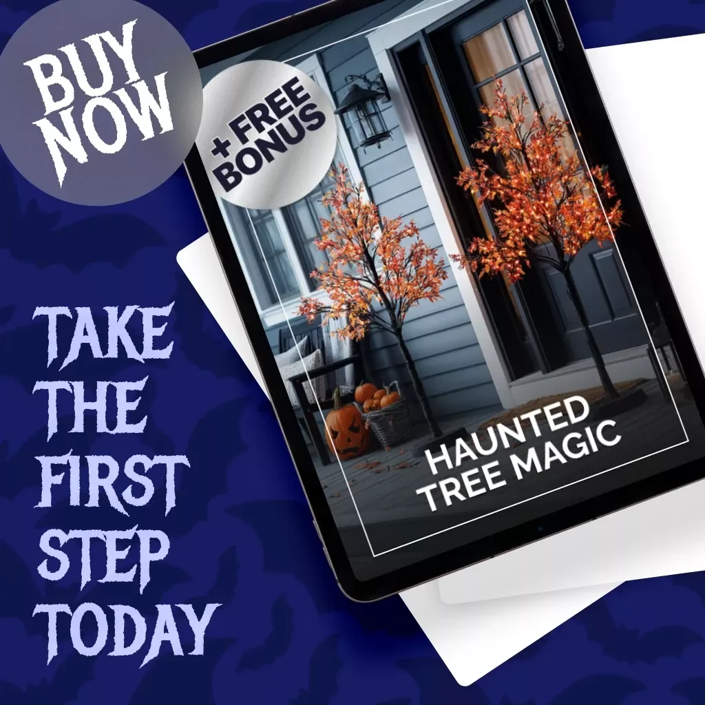 Haunted Tree Magic | Spooky Halloween Tree Decorations Guide for DIY & Outdoor or Indoor Decor Ideas