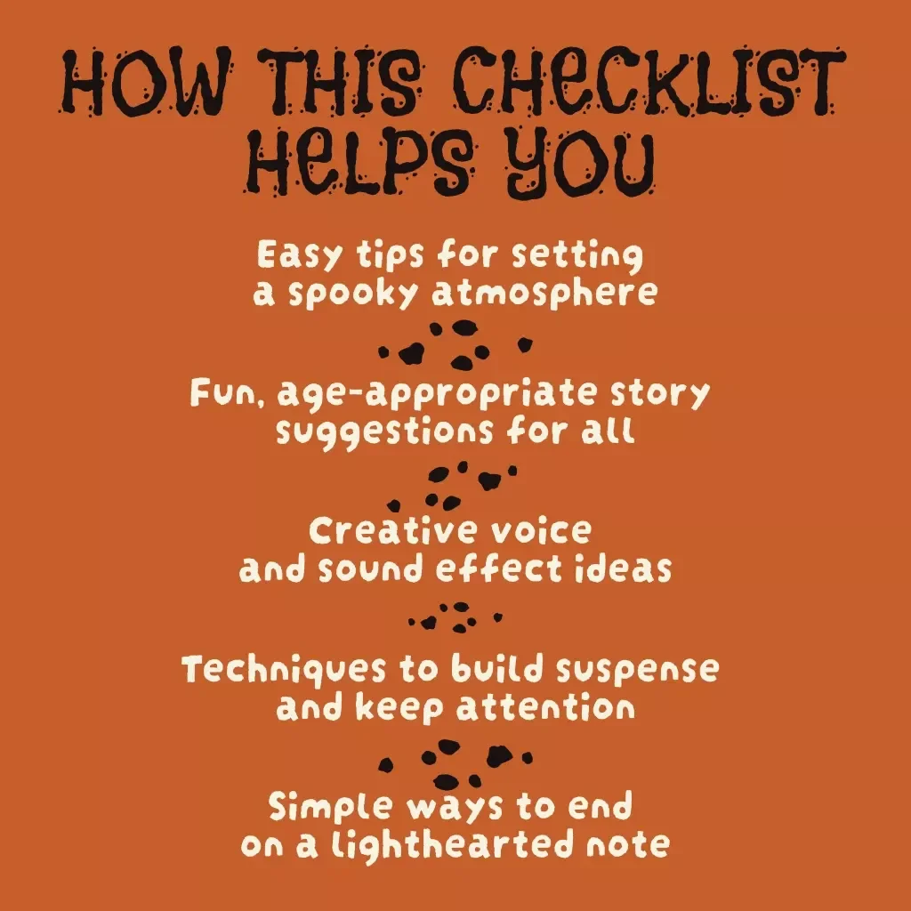 Spooky Storytime Checklist: The Ultimate Guide for Fun and Cozy Spooky Bedtime Stories