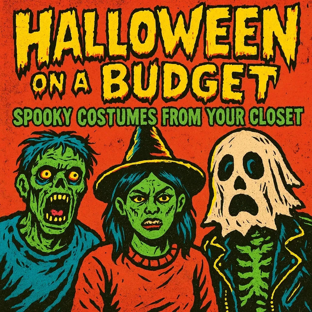 Halloween on a Budget: Spooky Costumes from Your Closet | DIY Costume Ideas eBook | Halloween Costumes with What You Already Own | Digital Download