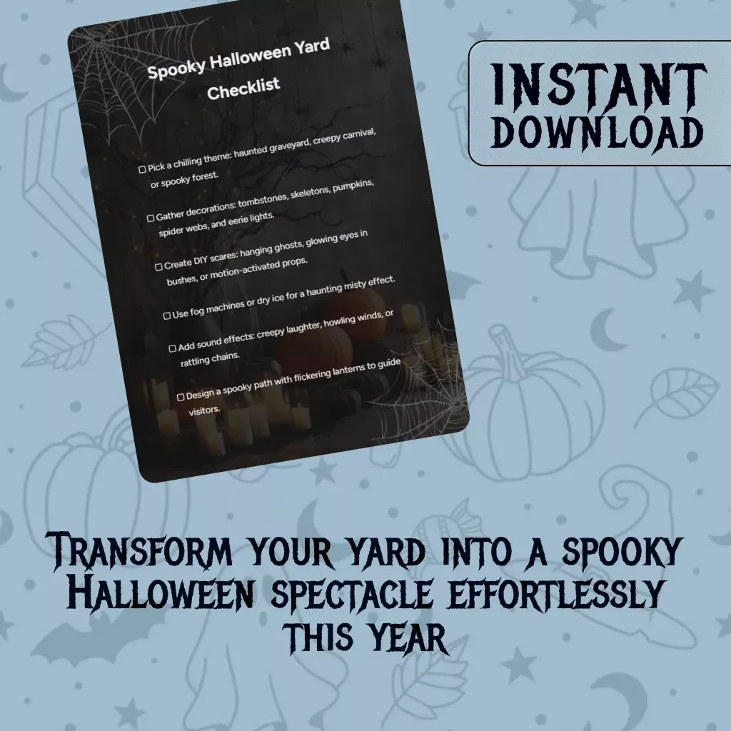 Spooky Halloween Yard Checklist – Ultimate Guide for Spooky Halloween Yard Ideas