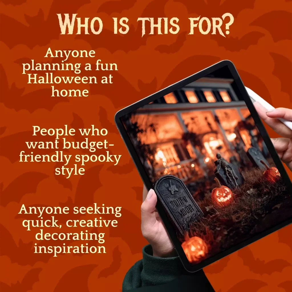 The Guide to Spooky Halloween Decorations – eBook for Creative, Creepy, and Budget-Friendly Halloween Decor Ideas