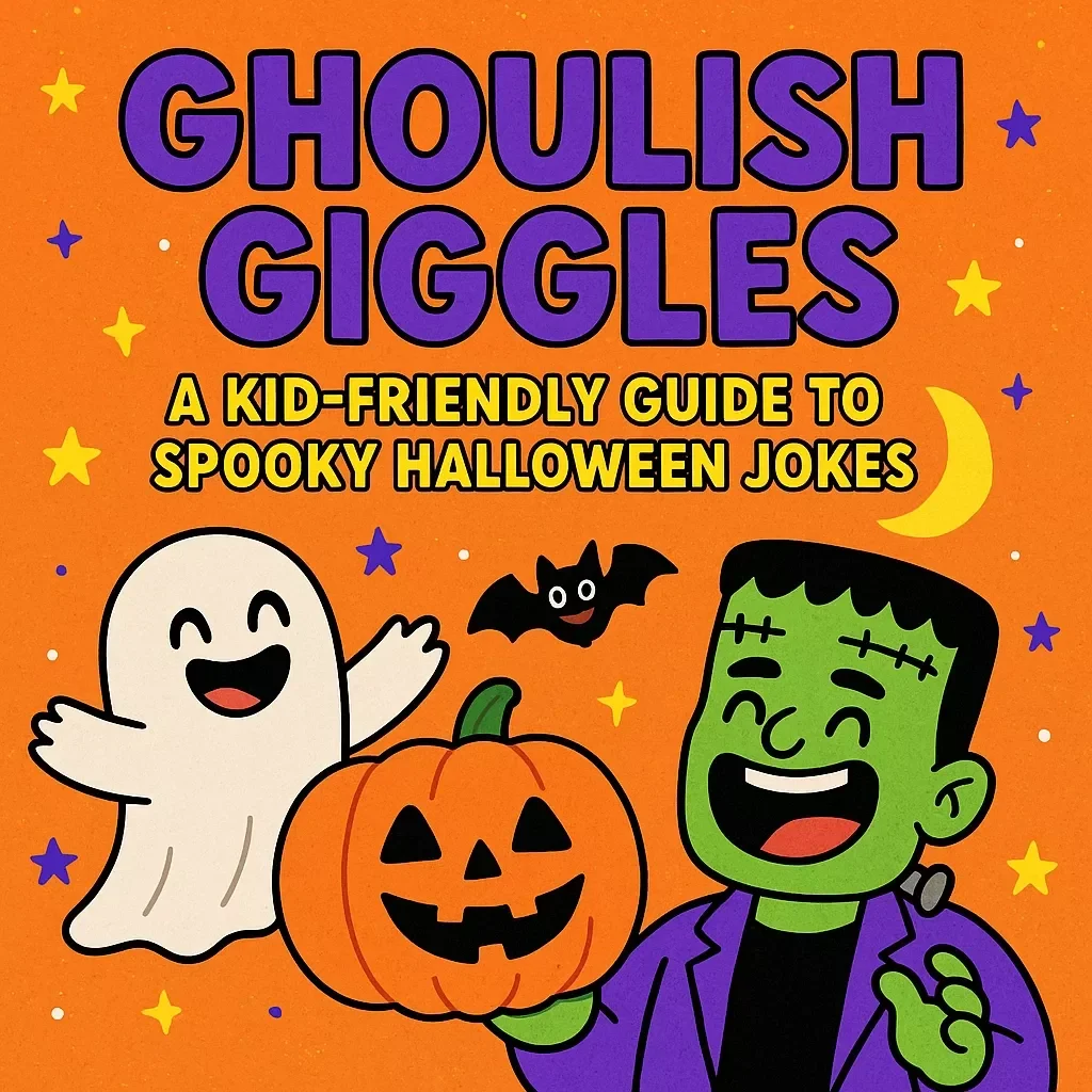 Ghoulish Giggles: A Kid-Friendly Guide to Spooky Halloween Jokes – Fun Spooky Jokes for Kids, DIY Halloween Humor, Ghosts, Monsters & Pumpkin Laughs