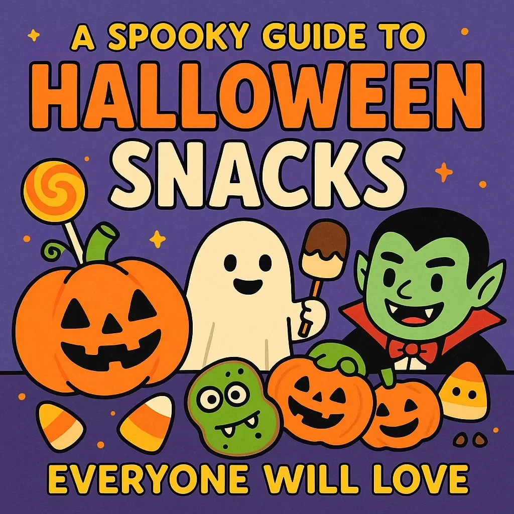 A Spooky Guide to Halloween Snacks Everyone Will Love | Digital eBook | Easy DIY Spooky Halloween Snacks, Creepy Cute Treats, Party Food & Snack Ideas