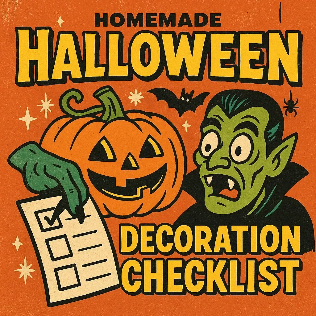 Homemade Halloween Decoration Checklist | DIY Halloween Ideas | Spooky, Cute & Creative Homemade Halloween Decoration Ideas Guide