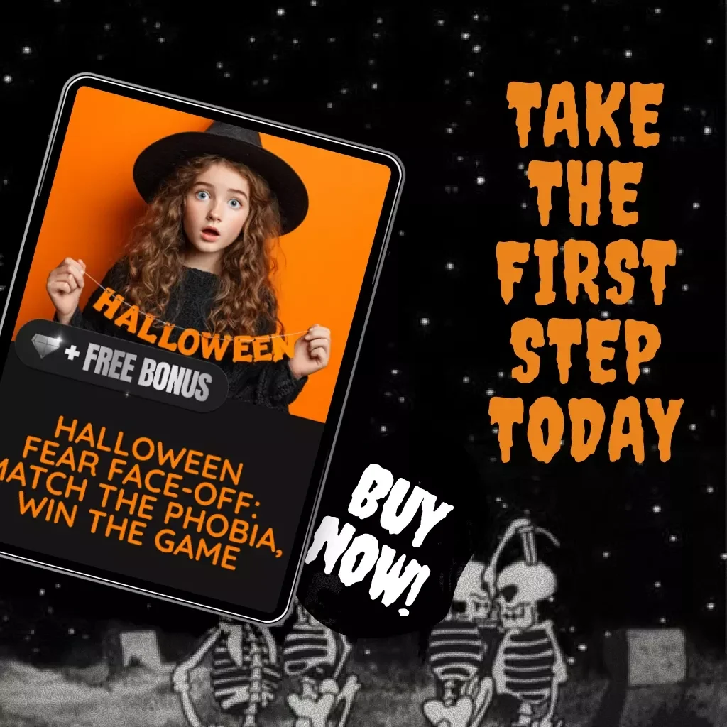 Halloween Fear Face-Off: Match the Phobia, Win the Game | Halloween Phobia Match-Up Game Digital Download Guide & eBook