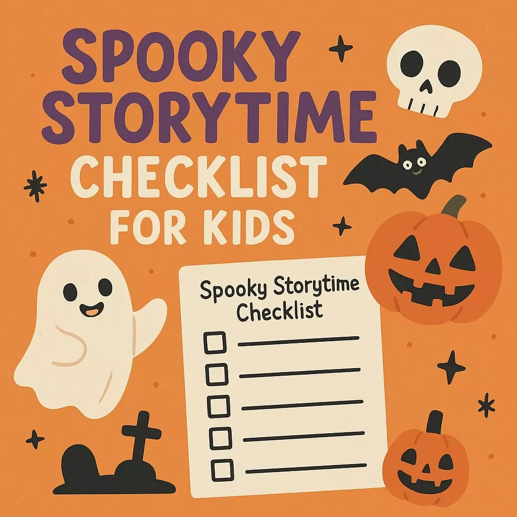 Spooky Storytime Checklist for Kids – Fun & Safe Spooky Stories for Kids Digital Guide