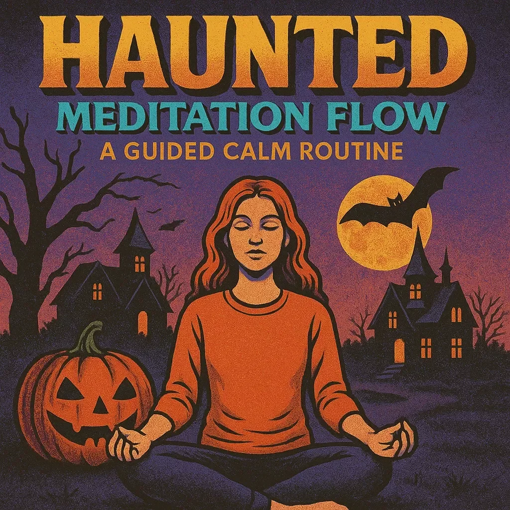 Haunted Meditation Flow: A Guided Calm Routine | Digital Download Guide for Relaxation, Mindfulness & AI-Powered Meditation