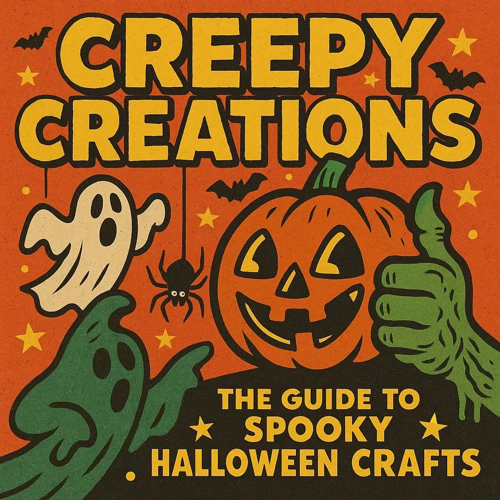 Creepy Creations: The Guide to Spooky Halloween Crafts | DIY Halloween eBook for Easy, Fun & Advanced Spooky Projects