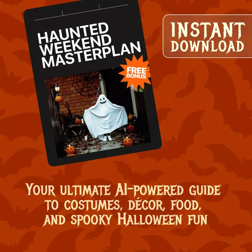 Haunted Weekend Masterplan | Halloween Weekend Game Plan eBook | Digital Download Party Guide