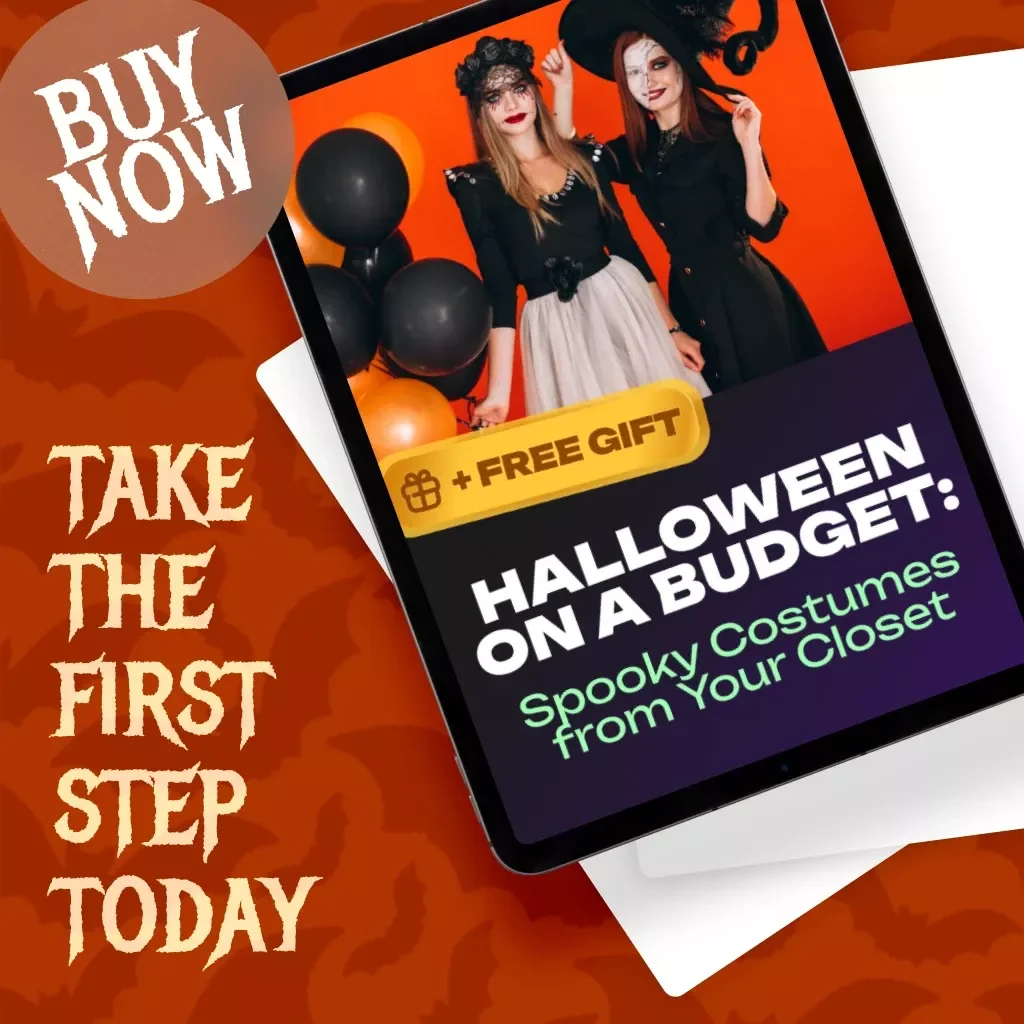 Halloween on a Budget: Spooky Costumes from Your Closet | DIY Costume Ideas eBook | Halloween Costumes with What You Already Own | Digital Download