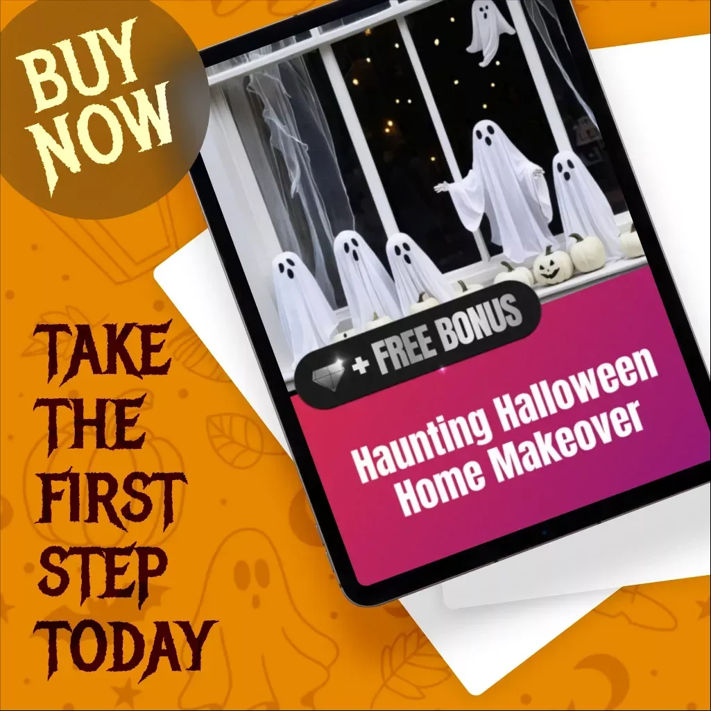 Haunting Halloween Home Makeover eBook – Ultimate Guide, DIY Decor, Spooky Lighting & Creepy Party Ideas for Halloween Enthusiasts
