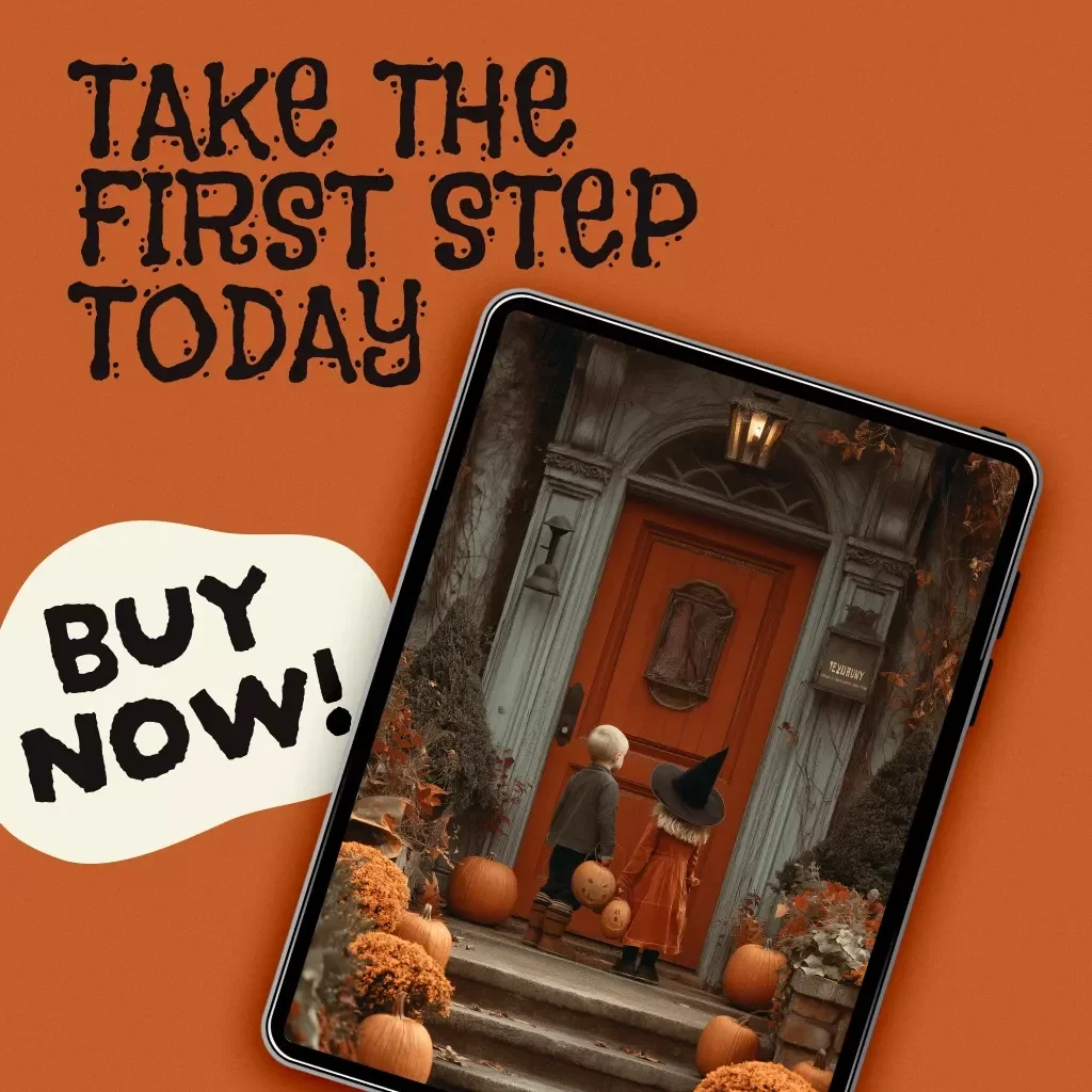 Trick-Or-Treat Kindness Challenge Checklist for Kids | Halloween Digital Download | Printable eBook, Guide & Activity for Families