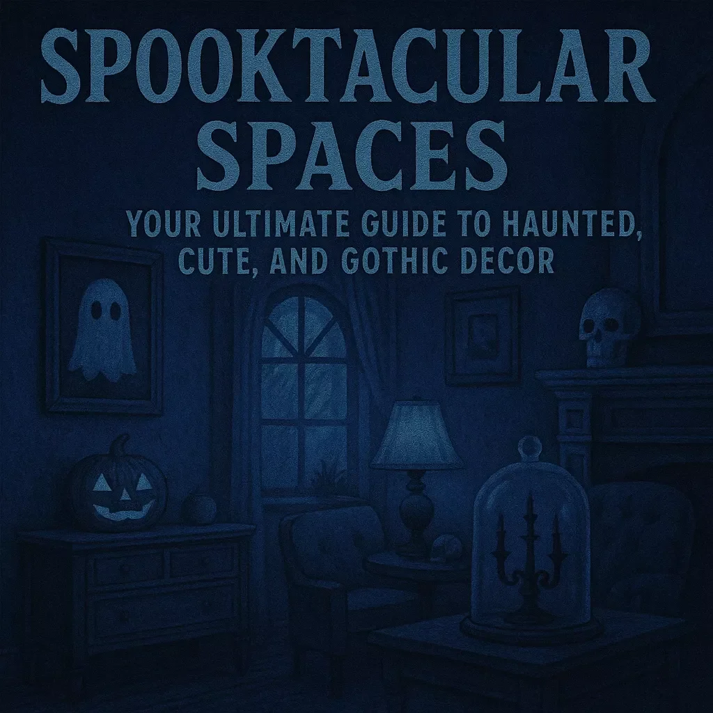 Spooktacular Spaces: Your Ultimate Guide to Haunted, Cute, and Gothic Decor | Digital Download Spooky Decor Theme Guide (Haunted, Cute, Gothic) eBook