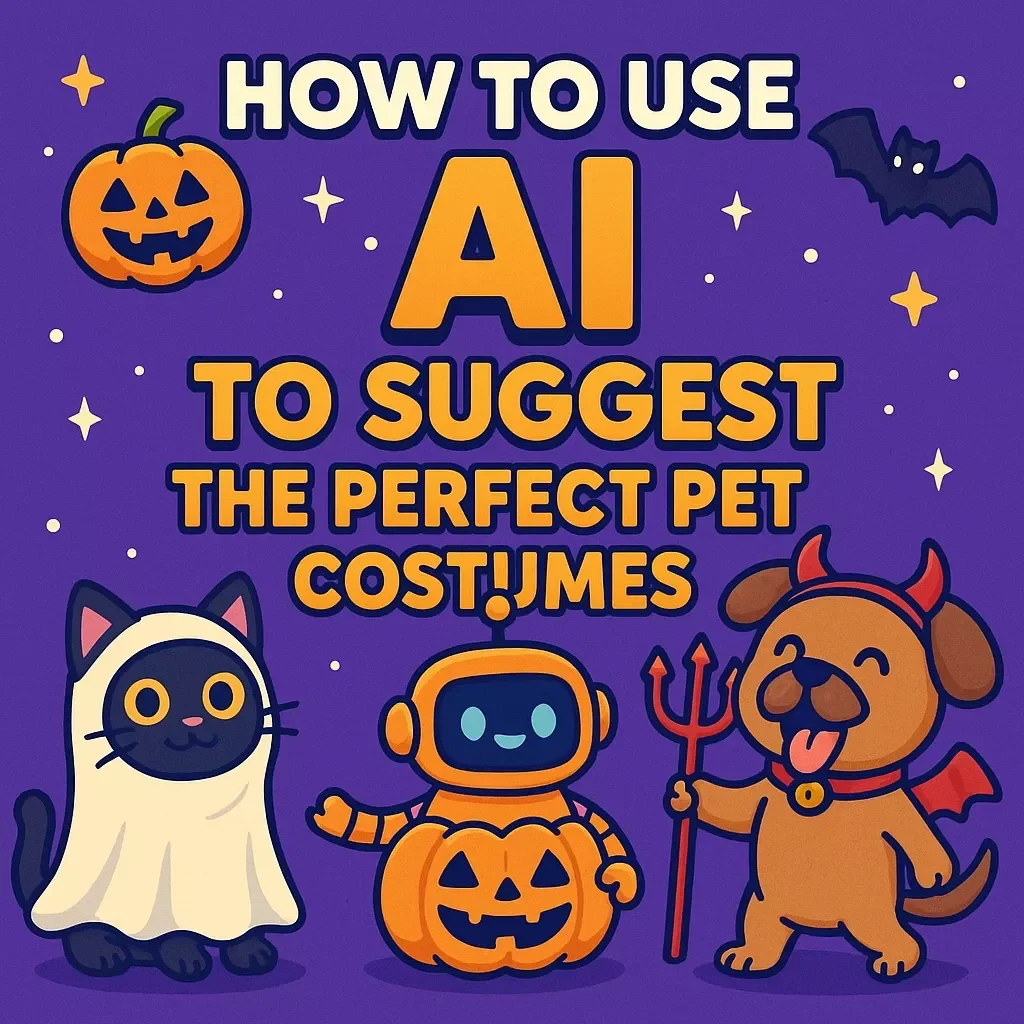 How to Use AI to Suggest the Perfect Pet Costumes | Digital Guide for Pet Lovers | AI Pet Costume Suggestion Tool | Creative eBook & Checklist for Fun DIY Ideas