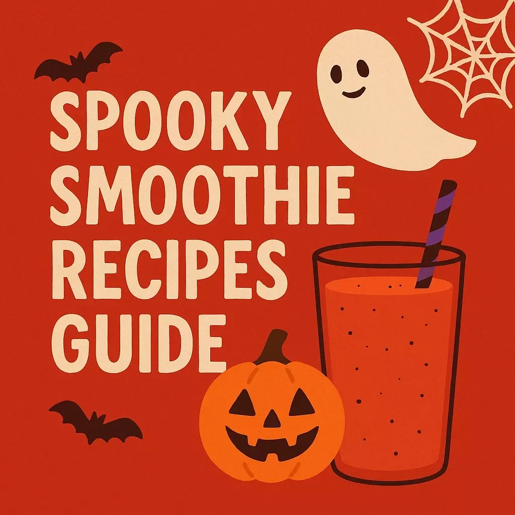 Spooky Smoothie Recipes Guide 👻🧃 | Fun Halloween-Inspired Smoothie eBook | Digital Download Healthy Drink Recipe Guide