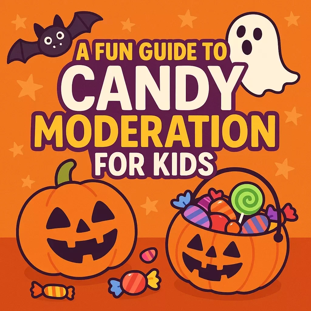 A Fun Guide to Candy Moderation for Kids | Healthy Candy Moderation Routine for Kids | Printable Digital eBook Download for Parents