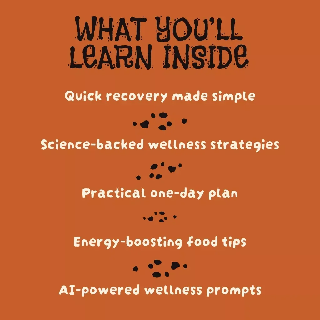 Halloween Hangover Cure Guide (Food, Sleep, Hydration) | Digital Download Recovery Plan, Post-Halloween Wellness eBook, Self-Care Checklist for Quick Energy Reset