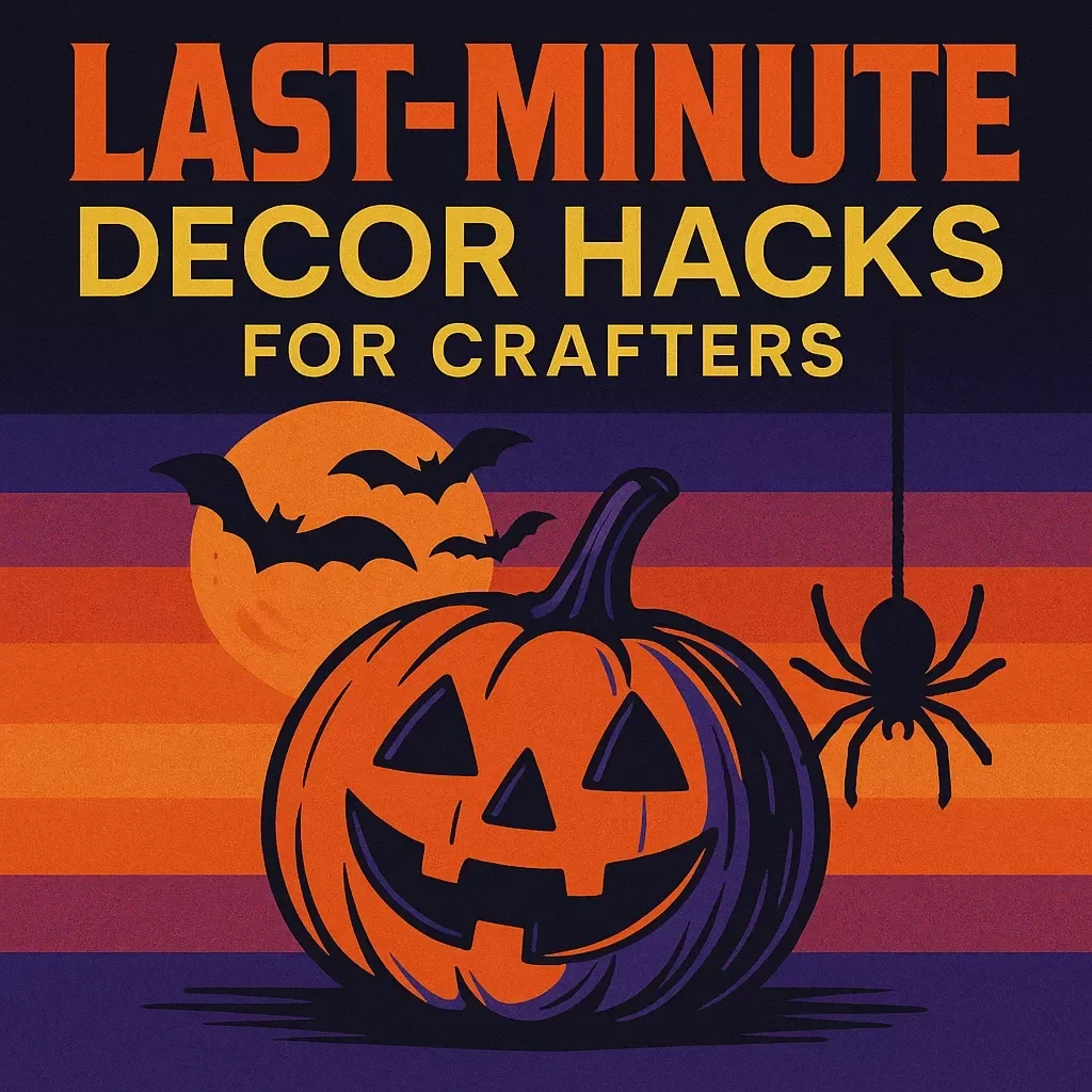 Last-Minute Decor Hacks for Crafters | Quick DIY Guide for Creative Home Decor, Budget-Friendly Ideas, and AI-Enhanced Crafting Inspiration