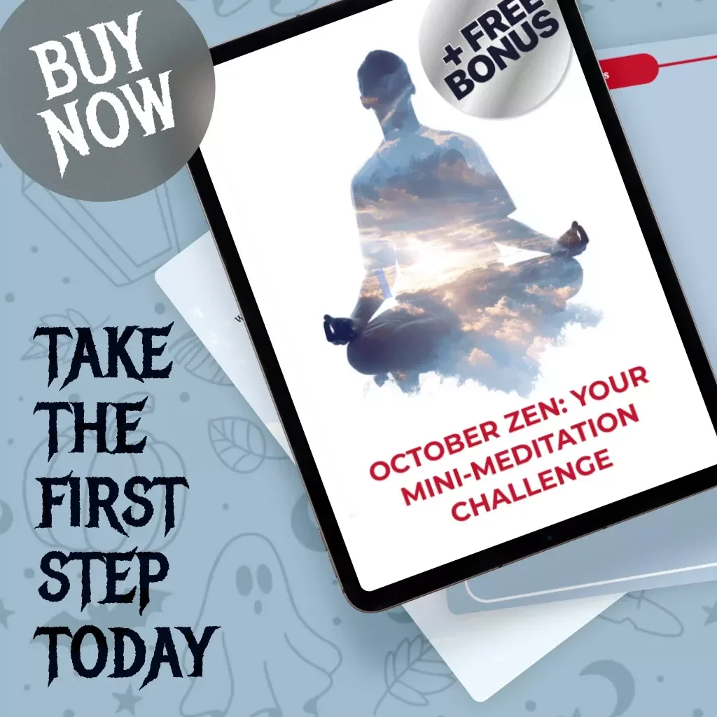 October Zen: Your Mini-Meditation Challenge | Mindfulness eBook & Digital Guide for Daily Practice, Stress Relief & Self-Care | Mini-Meditation Challenge for October