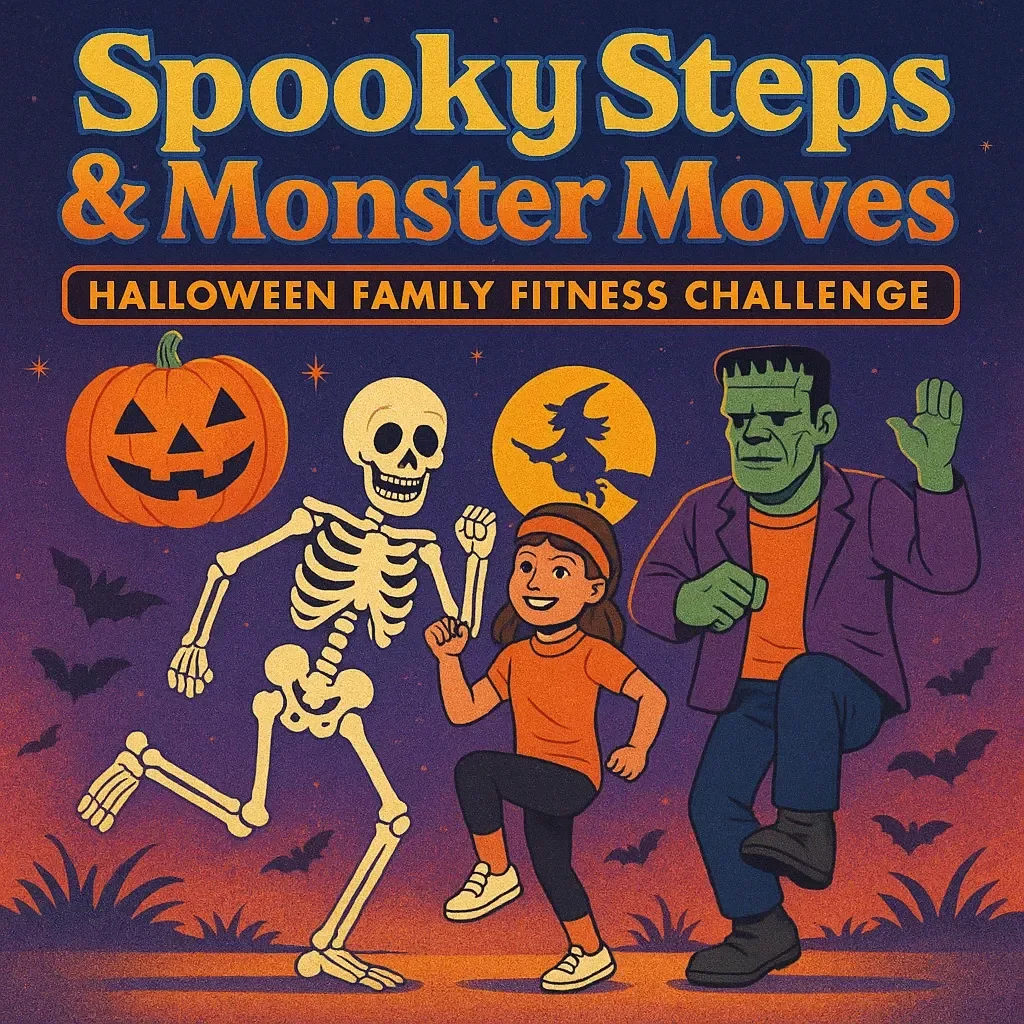 Spooky Steps & Monster Moves: Halloween Family Fitness Challenge | Fun Family-Friendly Halloween Fitness eBook & Digital Download Guide