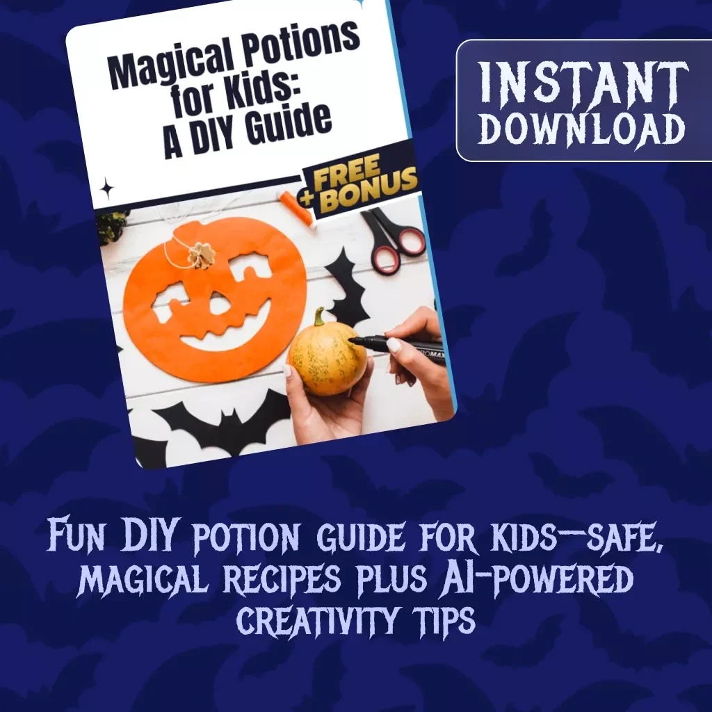 Magical Potions for Kids: A DIY Guide | Witch Potion DIY Guide (Kid-Friendly) eBook | Fun Digital Download for Creative Play