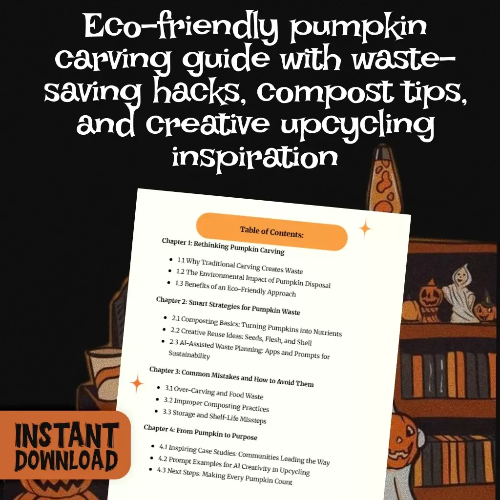 Pumpkin to Planet: Your Guide to Eco-Friendly Carving and Waste Magic | Digital Guide for Eco-Friendly Pumpkin Carving Waste Plan