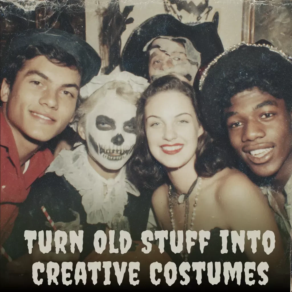 Turn Old Stuff into Creative Costumes | Upcycled Costume Craft Ideas Checklist | DIY Halloween & Party Outfit Guide (Digital Download)