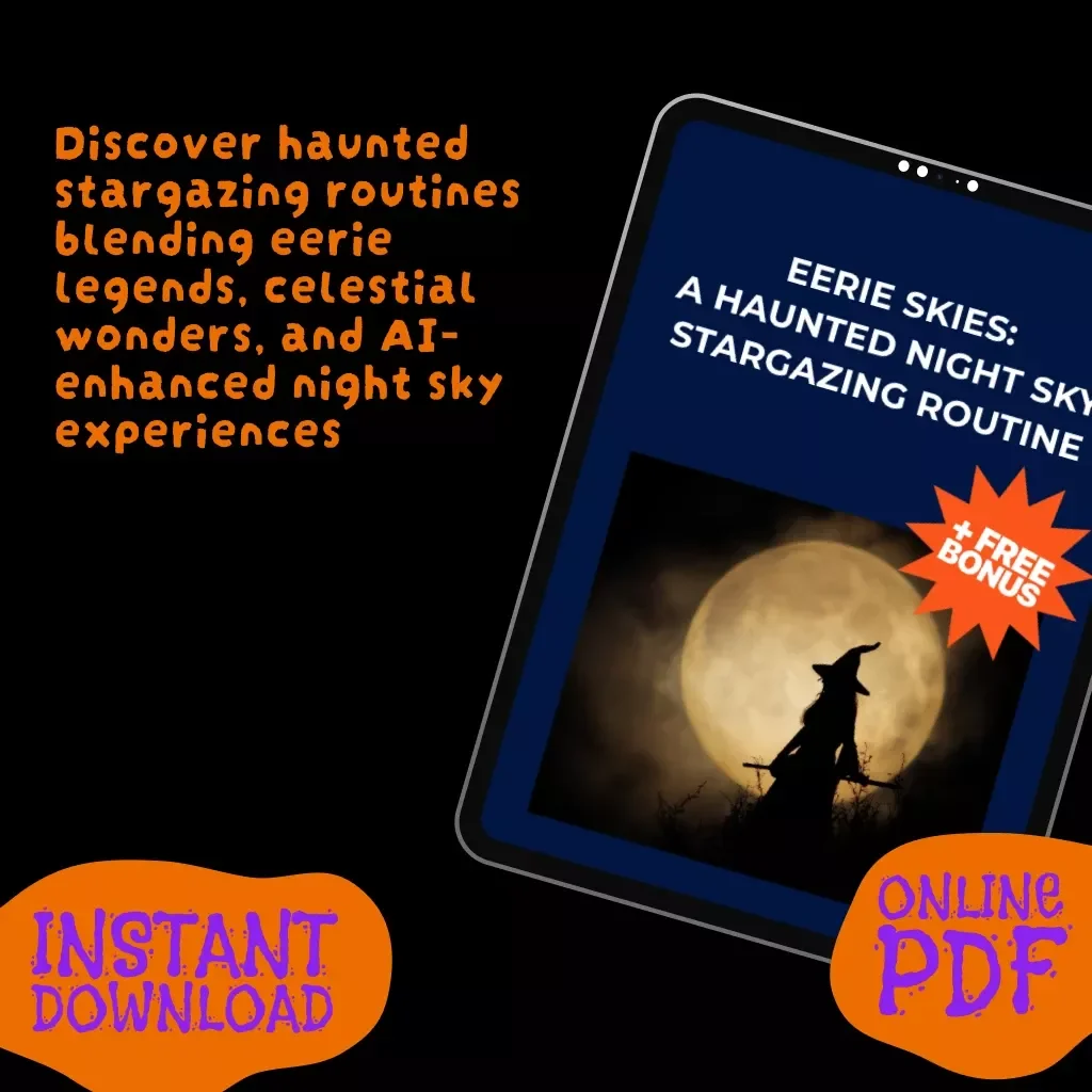 Eerie Skies: A Haunted Night Sky Stargazing Routine | Digital Guide for Haunted Constellations, Ghostly Meteor Showers & Spooky Sky Adventures