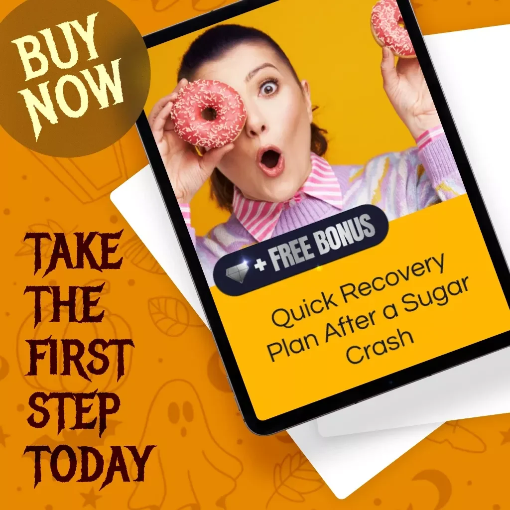 Quick Recovery Plan After a Sugar Crash | Post-Sugar Crash Quick Recovery Plan eBook | Digital Download Wellness Guide
