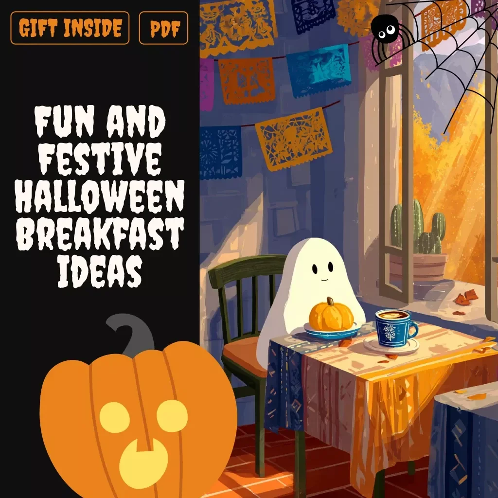 Fun and Festive Halloween Breakfast Ideas | Digital Download eBook | Halloween Morning Breakfast Ideas Recipes, Tips & Checklist