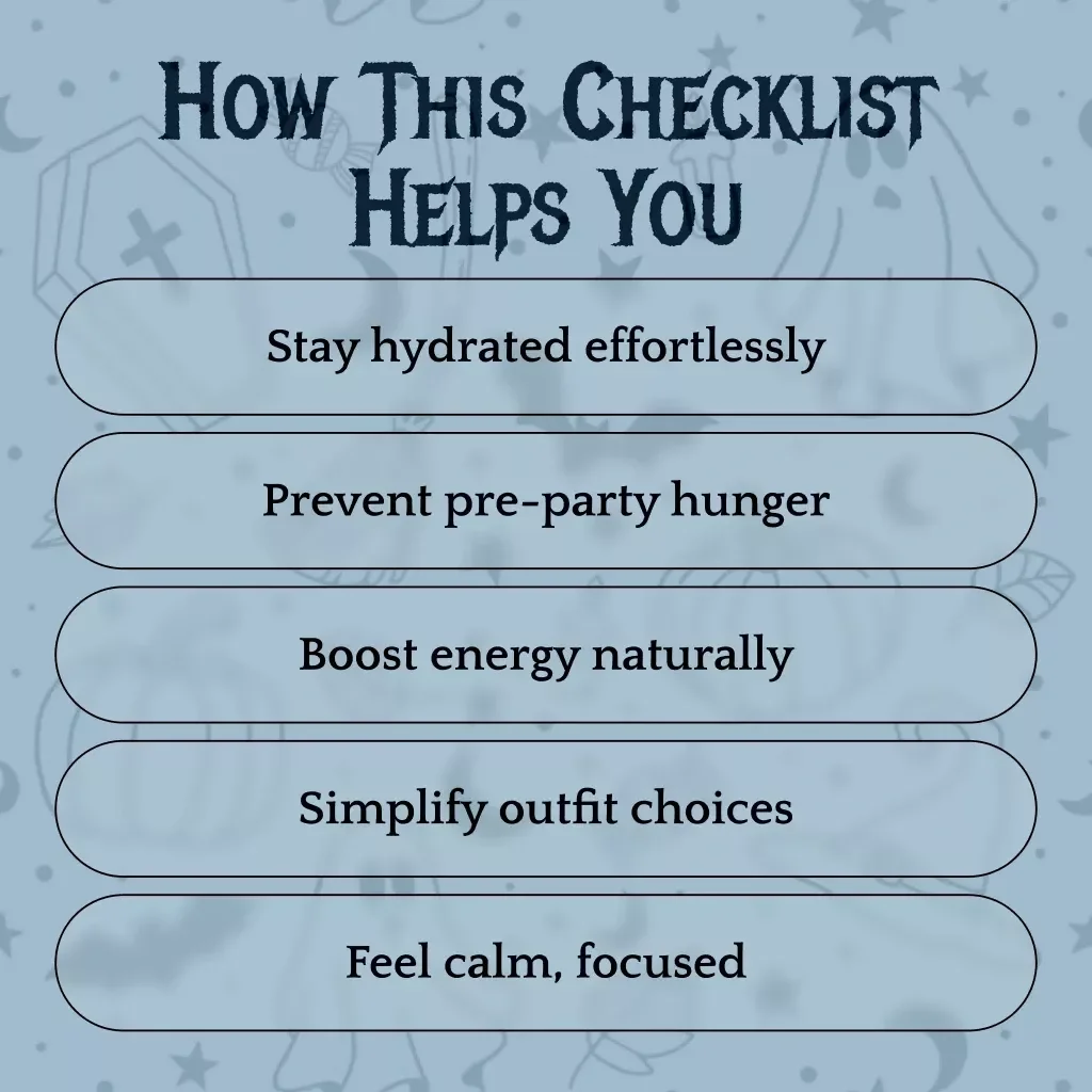 Pre-Party Self-Care Prep Plan | Printable Self-Care Checklist for Hydration, Skincare, Relaxation & Party-Ready Confidence | Digital Download