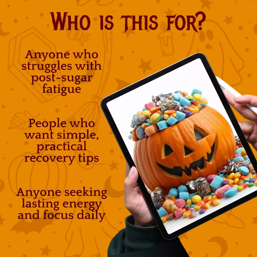 Quick Recovery Plan After a Sugar Crash | Post-Sugar Crash Quick Recovery Plan eBook | Digital Download Wellness Guide