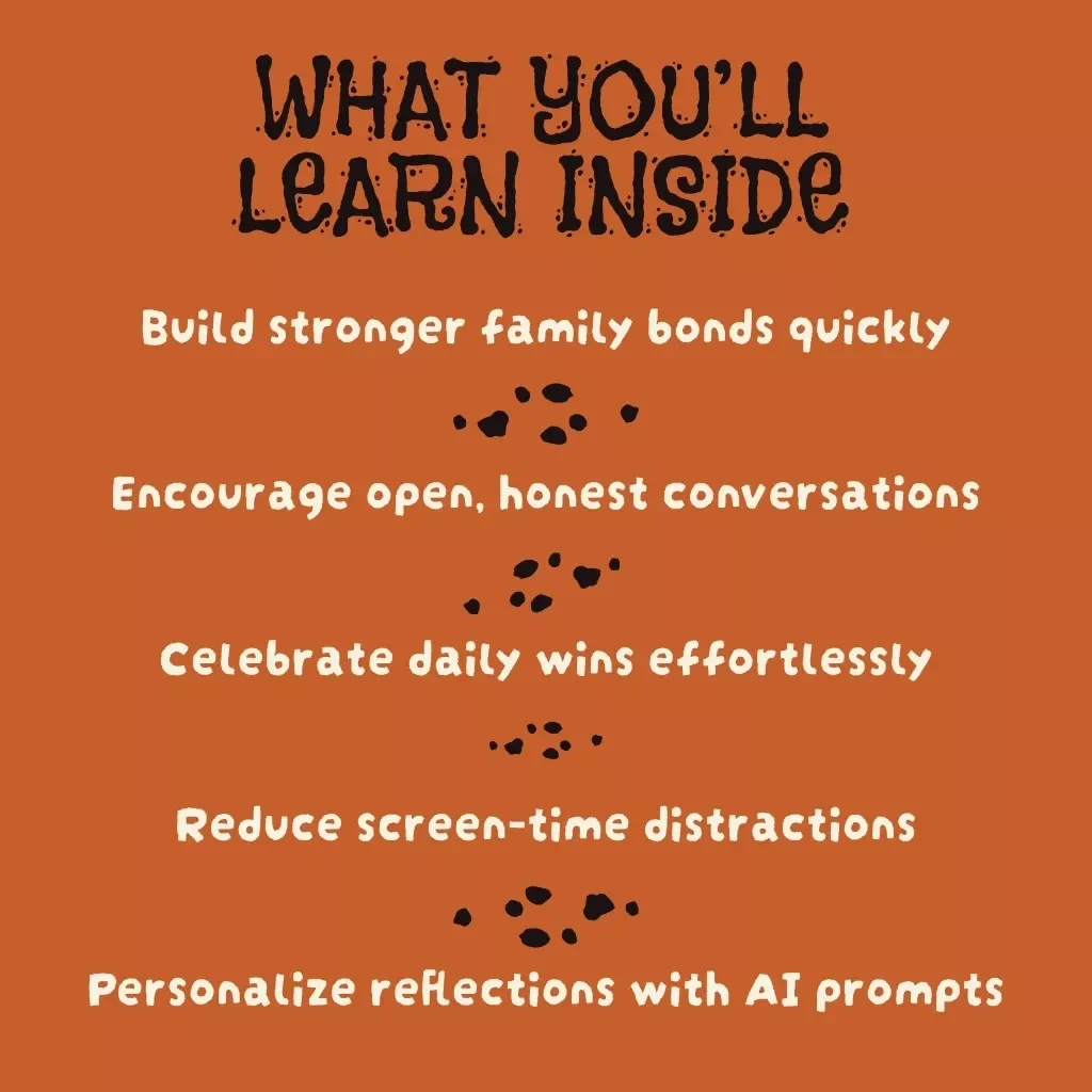 Family Night Reflection Routine Guide – Digital Download for Meaningful Connection, AI-Powered Prompts & Fun Reflection Activities