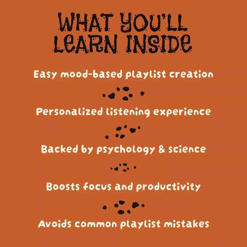 AI Mood Booster Playlist Generator | Digital eBook Guide | Music, Mindset & Productivity Tool