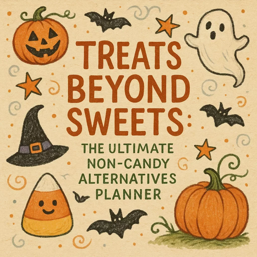 Treats Beyond Sweets: The Ultimate Non-Candy Alternatives Planner | Non-Candy Treat Ideas, Creative Guide & Ebook for Parents, Teachers, and Event Planners
