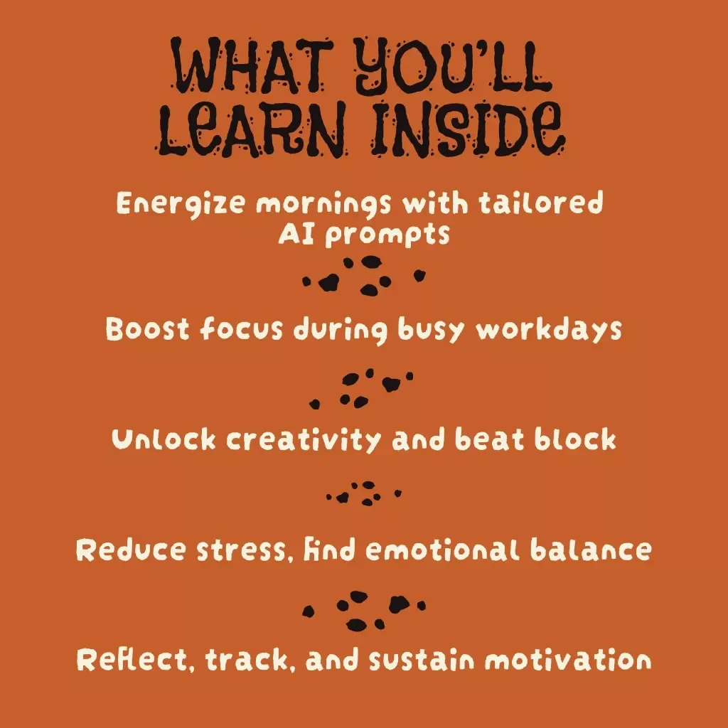 Spark AI: Daily Motivation Prompts for October | AI Daily Motivation Prompter (October Edition) | Digital eBook for Focus, Creativity & Productivity